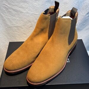 🆕 Johnston & Murphy Brown Suede Chukka Boots